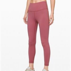 Lulu Wunder Under High-Rise Tight 25" - Dusty Rose